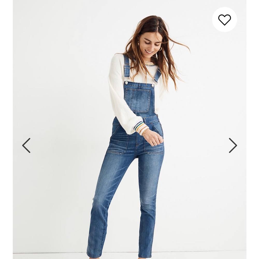 Madewell Skinny Overalls Jansing Wash Size XXS